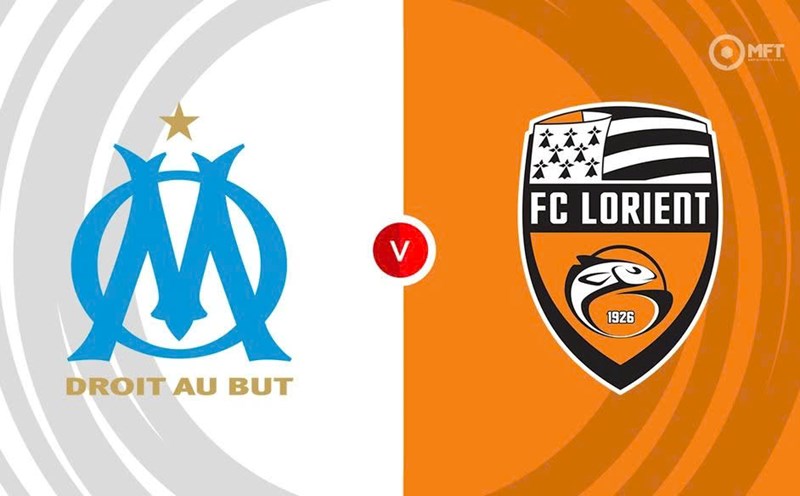 Today's football match schedule is notable with the match Marseille vs Lorient. Photo: MFT