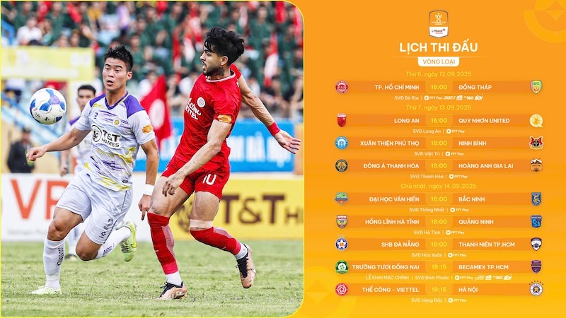 Schedule of the 2025-2026 National Cup qualifiers. Photo: VPF