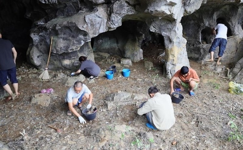 Nguom Sau Cave (Bang Mac Commune, Lang Son Province) is recognized as a national monument. Photo: DVCC