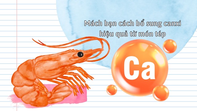 100 grams of dried shrimp contains about 2,000mg of calcium, which is good for health. Graphic photo: Huong Son