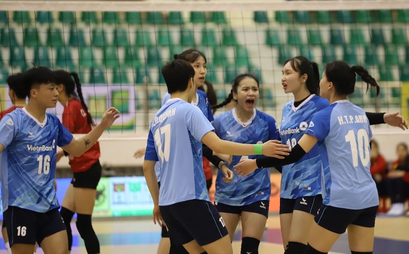 Vietinbank tim phuong an thay the Dang Thi Hong o giai doan 2 giai vo dich quoc gia. Anh: Hoang Hue