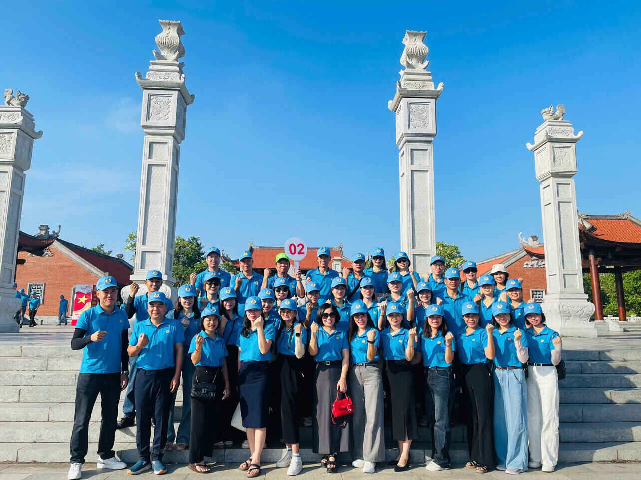 Nam Sach Commune Labor Union responded to the program organized by Hai Phong City Labor Federation. Photo: Nam Sach Commune Portal