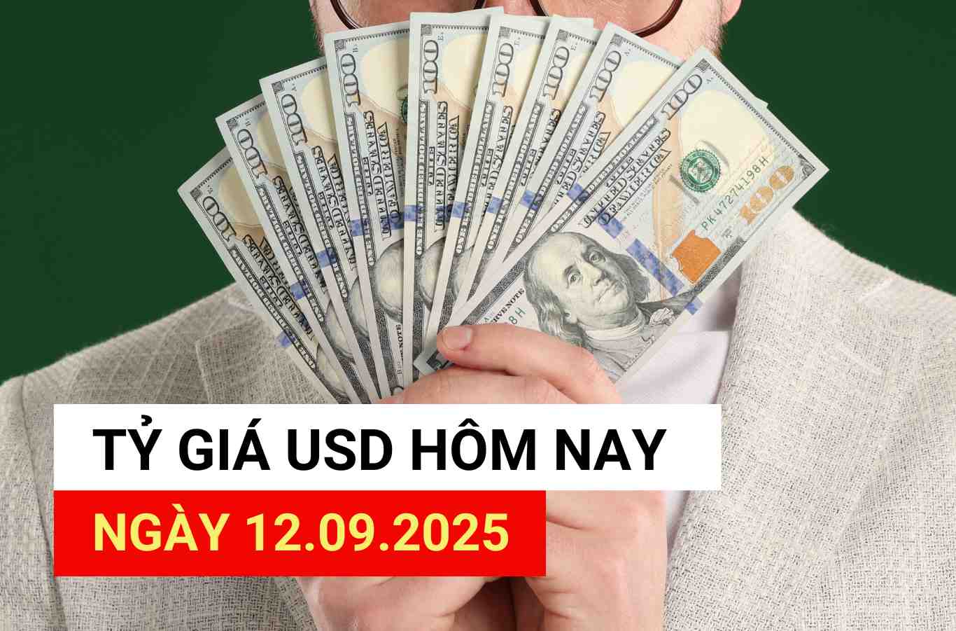 USD exchange rate today, September 12, 2025.