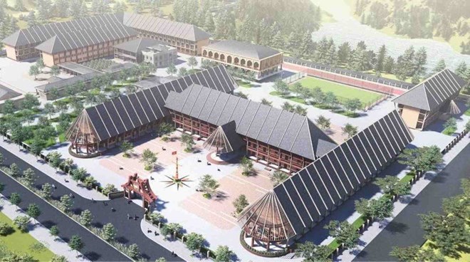 Boarding school model for border communes in Da Nang. Photo: Pham Truong