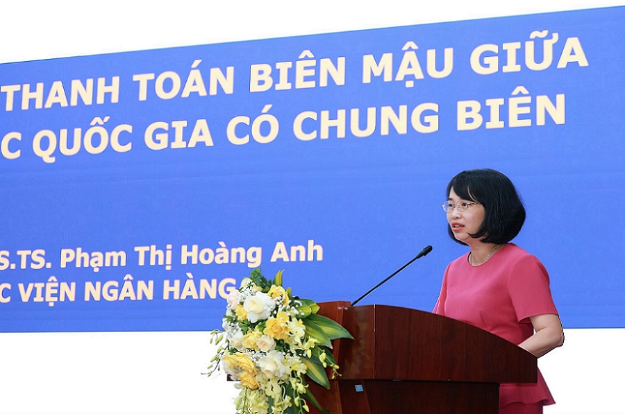 PGS.TS Pham Thi Hoang Anh - Directrice adjointe du conseil d'administration (Academie bancaire).