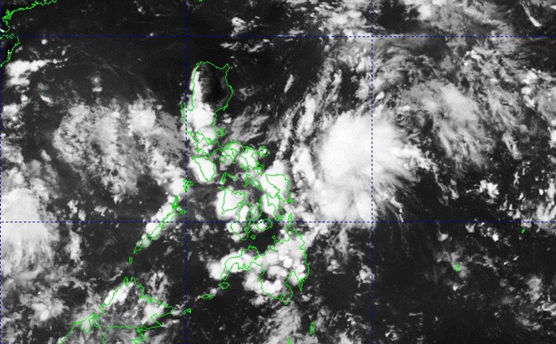 The low pressure in the Philippines may become storm Mirasol. Photo: PAGASA