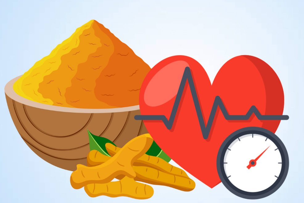 The impact of turmeric on blood pressure and cardiovascular health. Graphics: Thien Nhan