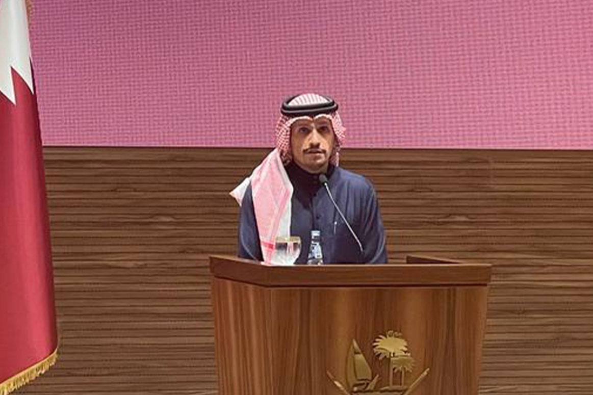 Le Premier ministre du Qatar Sheikh Mohammed bin Abdulrahman al-Thani. Photo: Xinhua