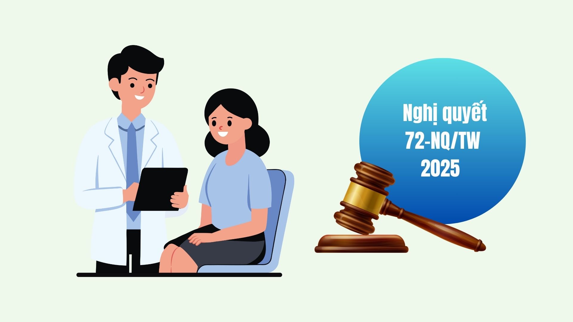 6 breakthroughs in Resolution 72-NQ/TW 2025 on people's health care. Graphics: Linh Dan