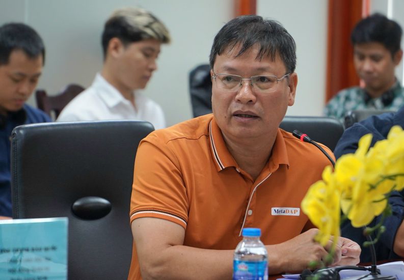 TS. Tran Quy, Vien truong Vien Phat trien kinh te so Viet Nam. Anh: Nguyen Dang