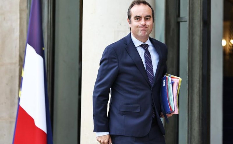 Mr. Sebastien Lecornu at Elysee Palace, Paris, September 4, 2025. He was appointed by President Emmanuel Macron as the new Prime Minister of France on September 9, 2025. Photo: Xinhua