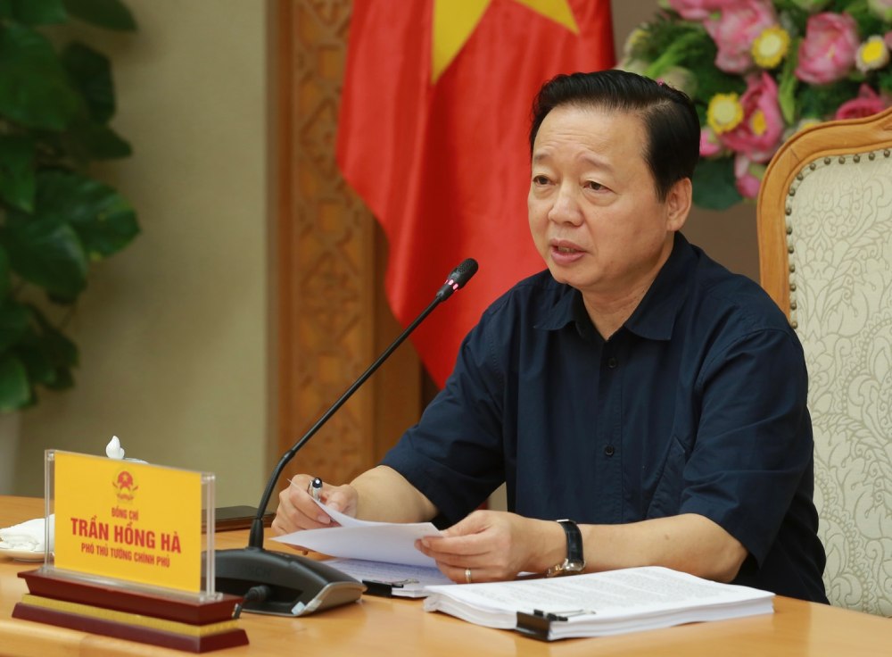 쩐홍하 부총리는 빈곤 감소의 지속 가능성을 직접적으로 결정하는 요소를 강조했습니다. 사진: 팜동