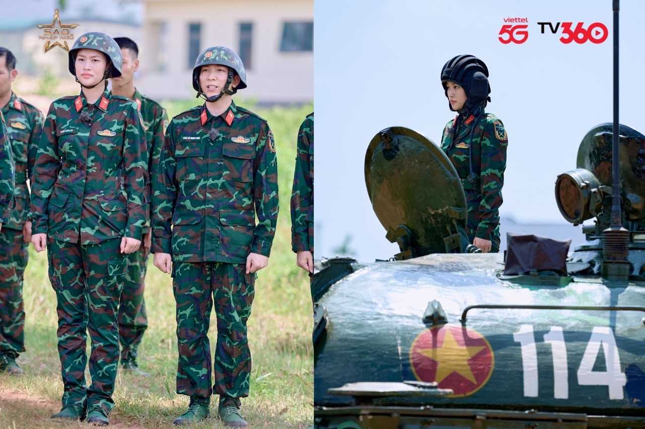 Thien An made an impression at Sao Nhap Ngu 2025. Photo: Viettel.