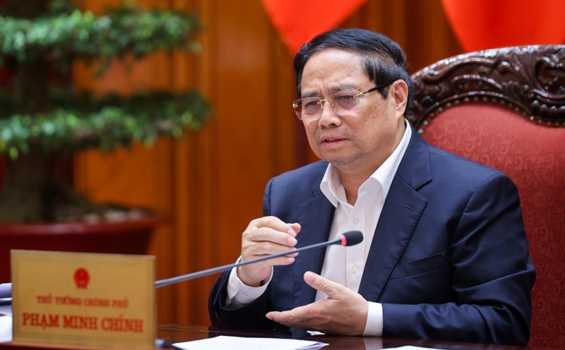 Prime Minister Pham Minh Chinh requested the development of the gold market according to Decree 232 of the Government. Photo: VGP