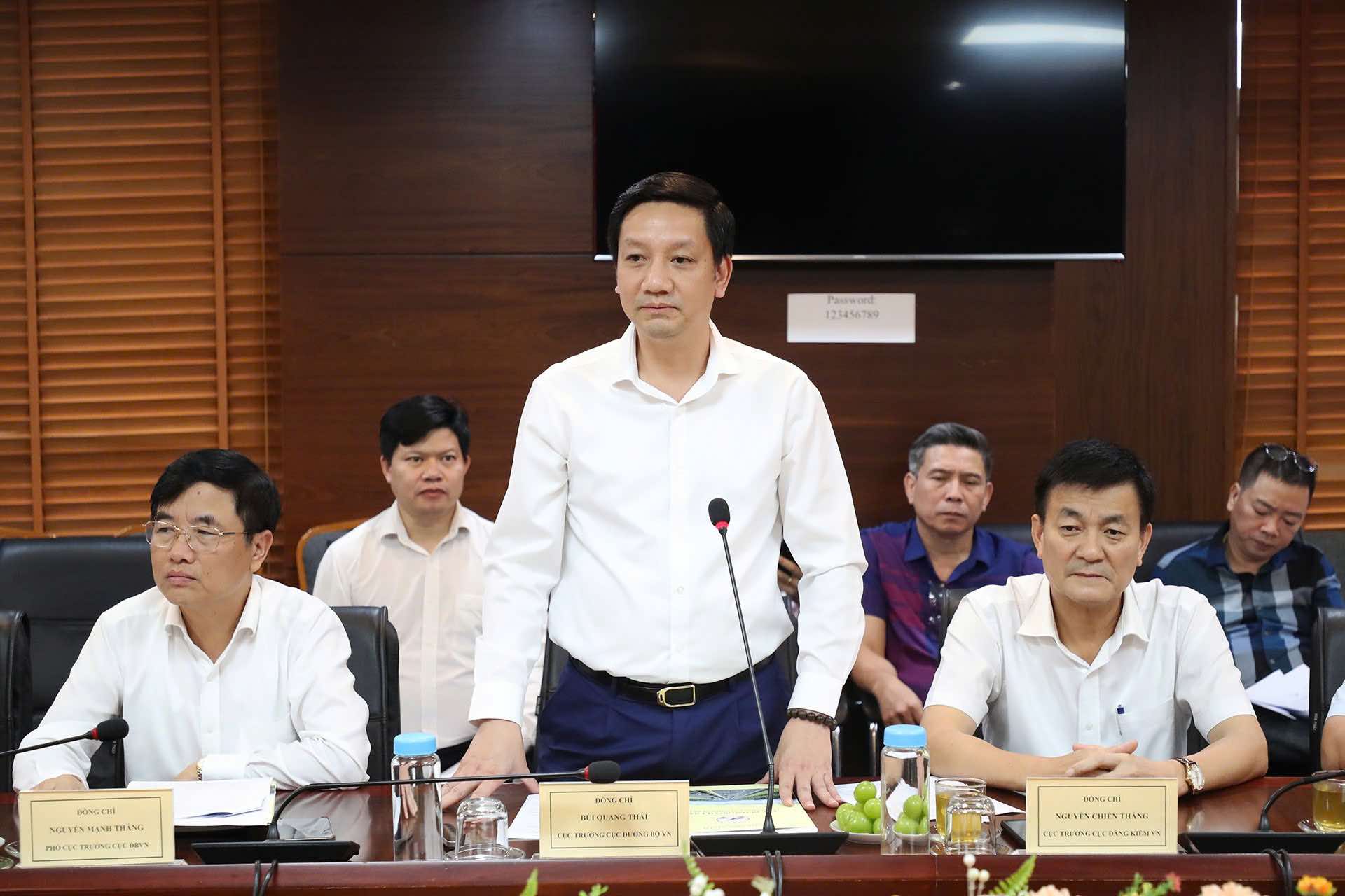 Ong Bui Quang Thai - Cuc truong Cuc Duong bo Viet Nam. Anh: Viet Dung 