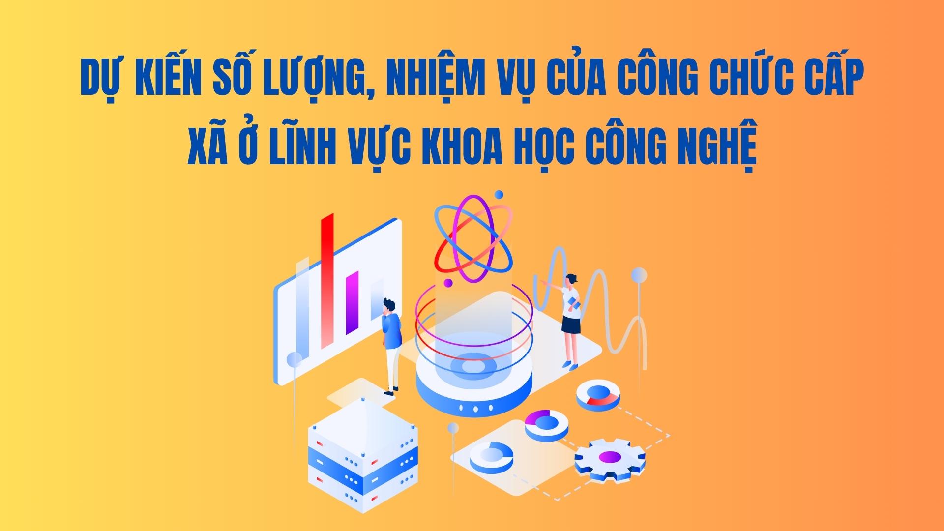 Expected number and tasks of commune-level civil servants in the field of science and technology