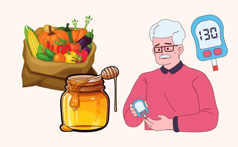 Prevent sudden hypoglycemia through these habits. Graphics: Linh Dan