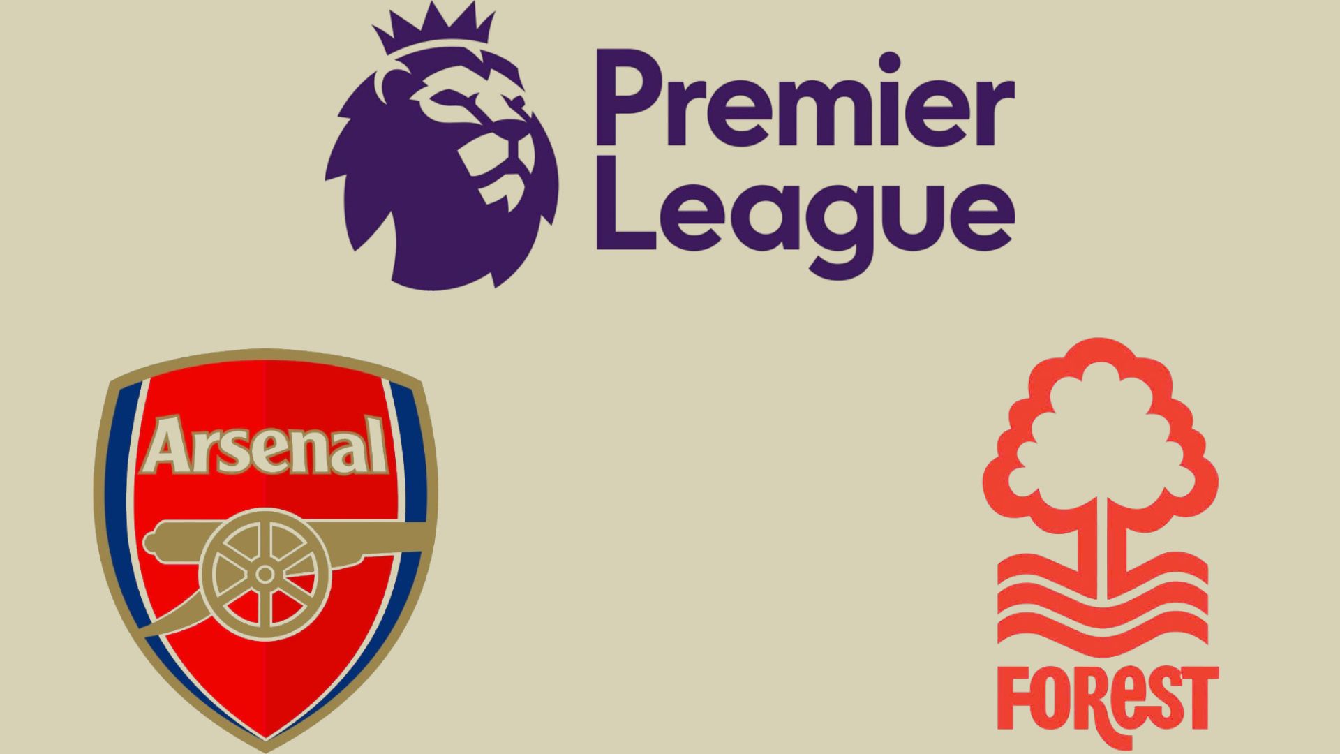 Today's football match schedule focuses on the Arsenal - Nottingham Forest match. Graphics: Van An