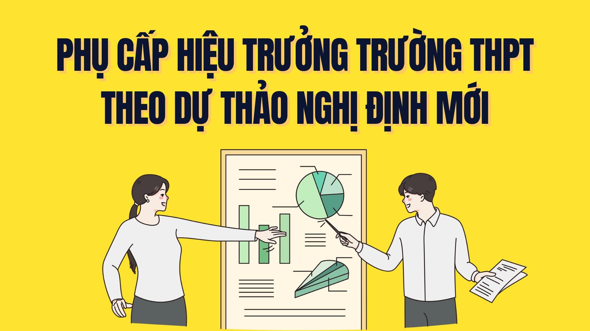 Allowances for the position of Principal of High Schools according to the new draft decree. Graphics: Tra My