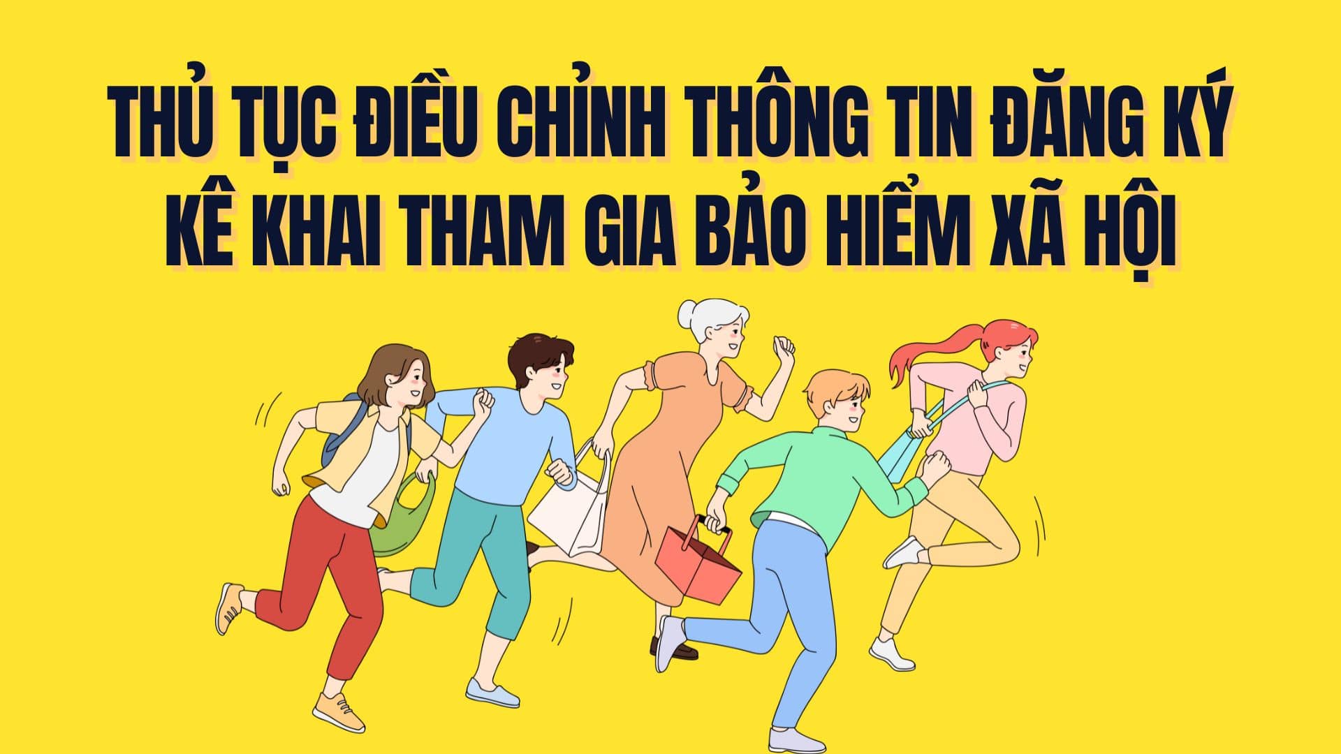 Details of procedures for adjusting information on registration and declaration of social insurance (SI). Graphics: Tra My