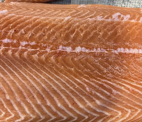Salmon is considered one of the safe sources of calcium supplementation. Photo: Kieu Vu