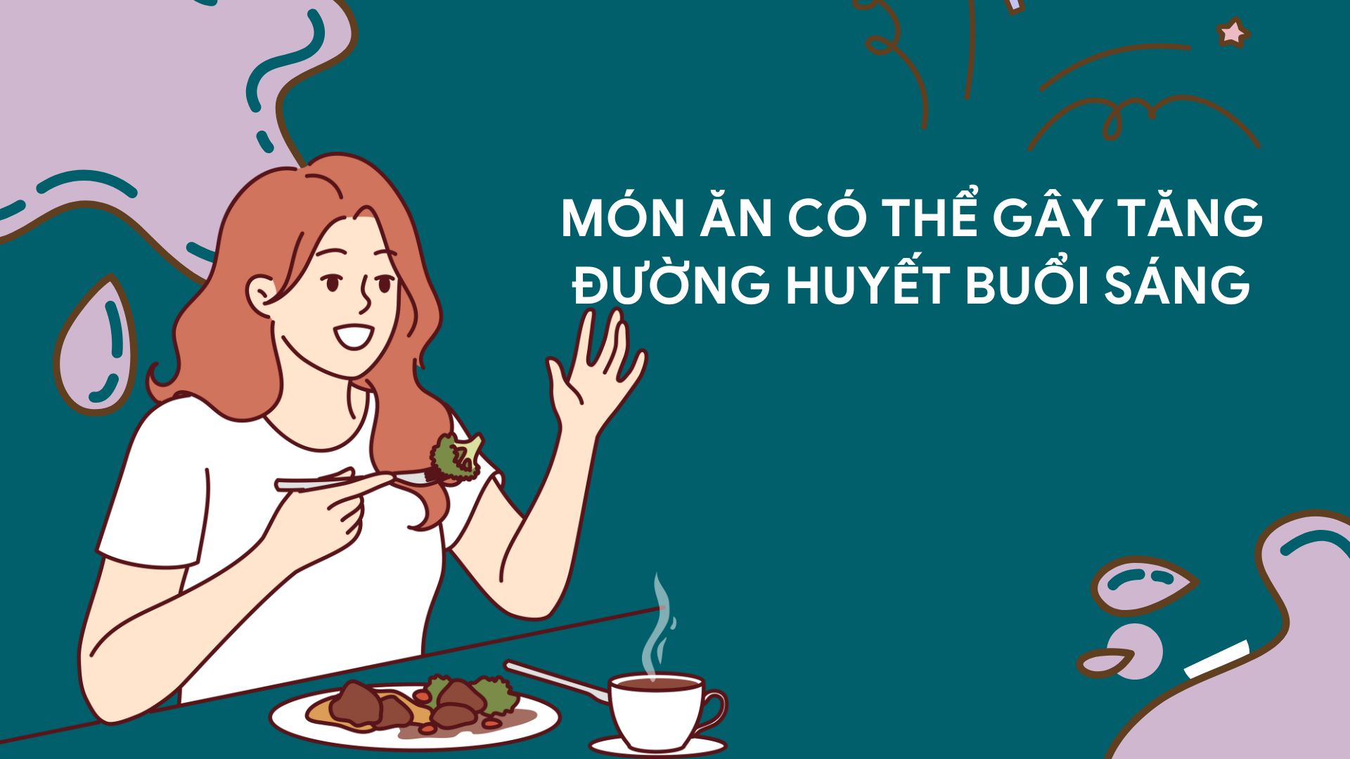 Dong cake is a familiar breakfast dish of many people, but can cause increased blood sugar. Graphic photo: Huong Son