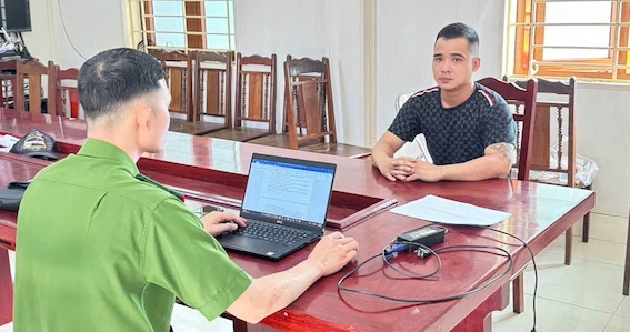 Công an xã Yên Mỹ giữ vững an ninh trật tự, đẩy lùi tệ nạn ma túy. Ảnh: Công an tỉnh Hưng Yên