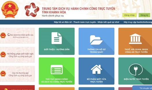 Địa phương đã áp dụng ứng dụng Chatbox AI tại Trung tâm phục vụ hành chính công trực tuyến tỉnh Khánh Hòa. Ảnh: Hữu Long