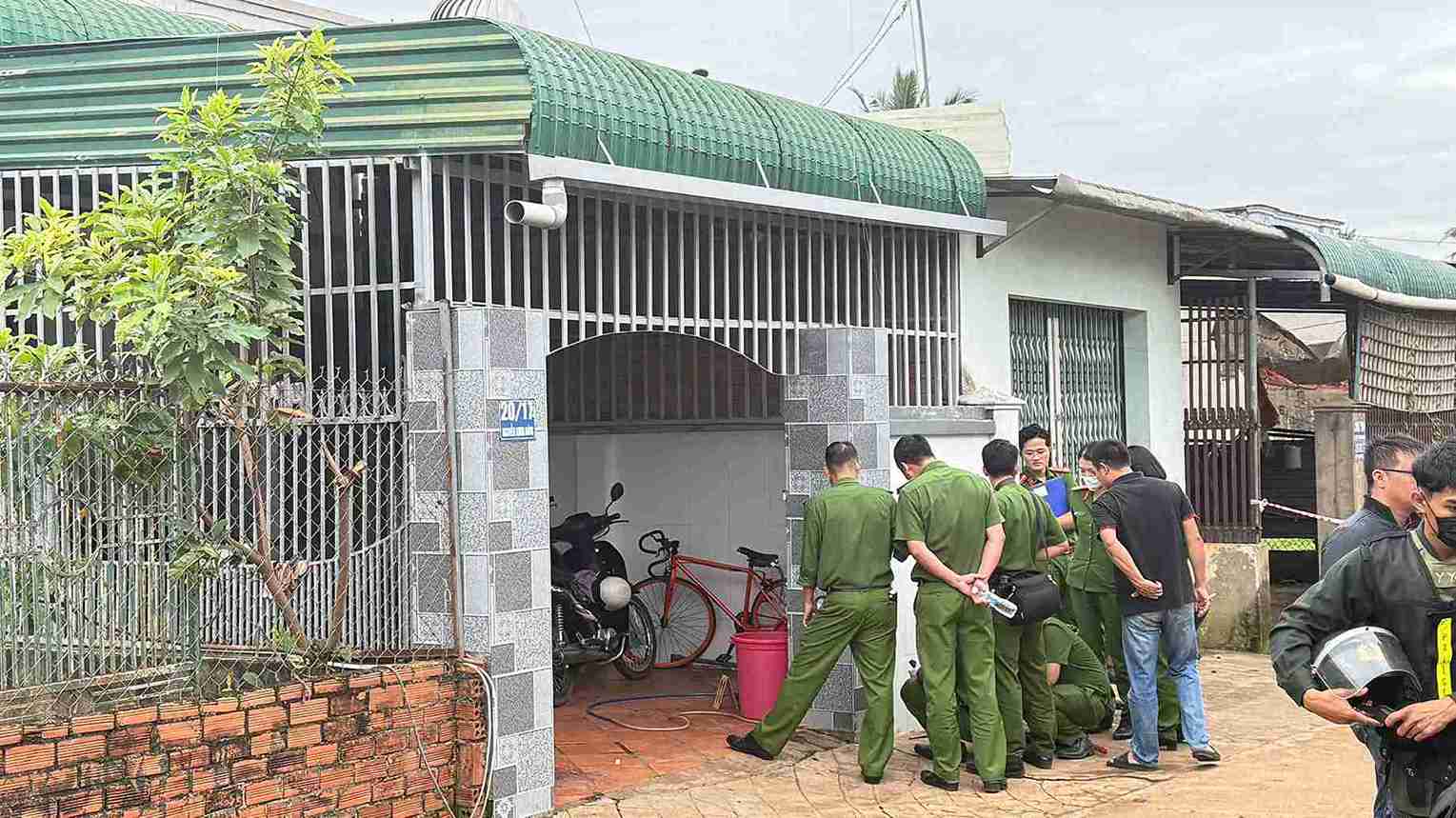 Hien truong vu viec. Anh: Bao Trung