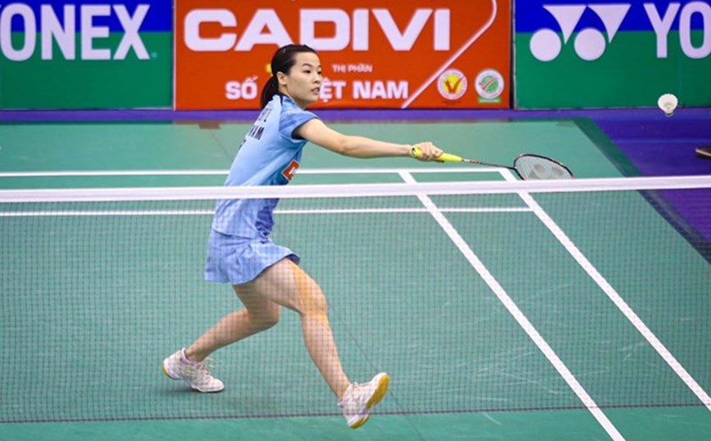 Nguyen Thuy Linh showed her true form and class to qualify for the 2025 Vietnam Open final. Photo: Thanh Vu