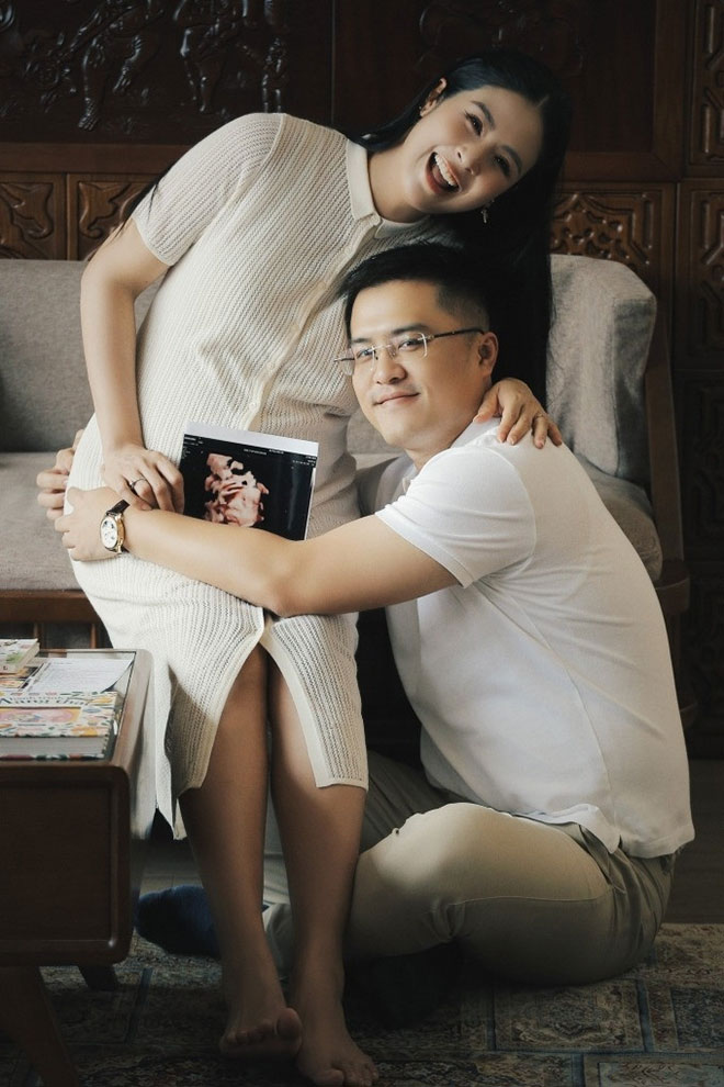 Hoa hau Ngoc Han va ong xa Phu Dat. Anh: Nhan vat cung cap