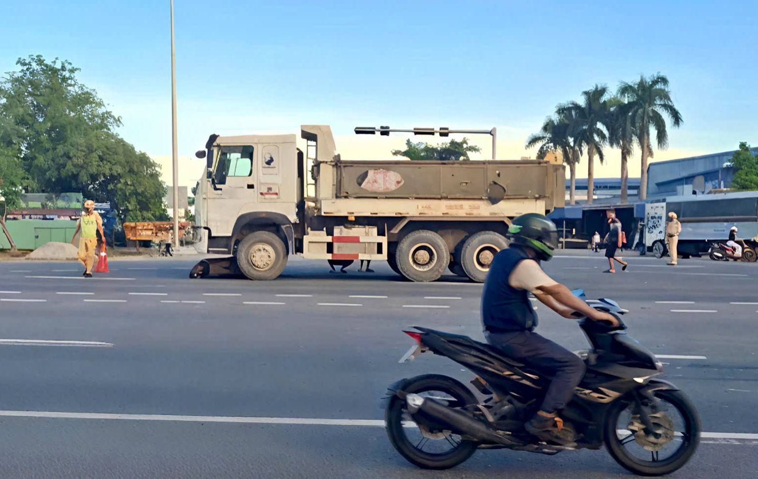 Before the accident. Photo: Hai Phong Traffic Safety Committee