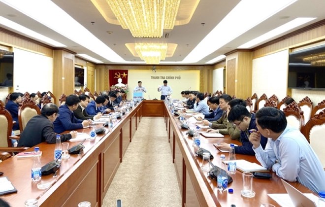Image at the drawing to select people whose assets and incomes are under the control of the Government Inspectorate. Photo: Chinhphu.vn