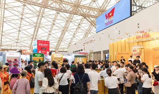 Triển lãm Thành tựu Đất nước 80 năm liên tiếp lập kỷ lục về lượng khách tham quan. Ảnh: VEC