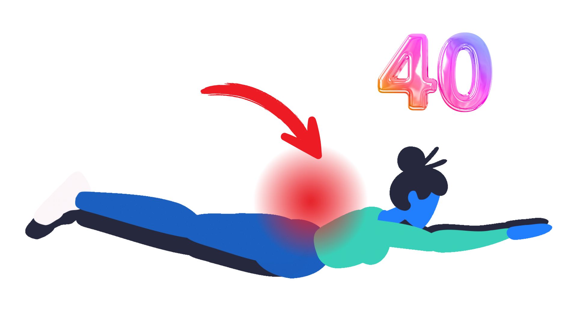 Lying on your back is an exercise that increases strength and endurance. Graphics: Thanh Thanh