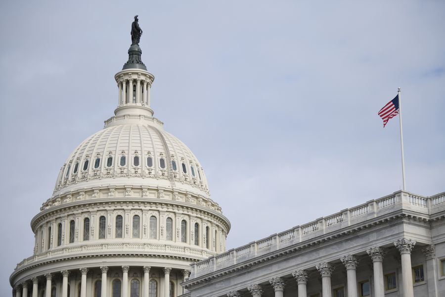 Palacio del Capitolio en Washington D.C. (EE. UU.). Foto: Xinhua