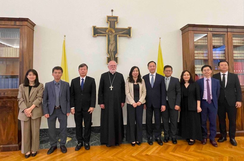 Nhom Cong tac hon hop Viet Nam - Toa thanh tai Vatican. Anh: Bo Ngoai giao