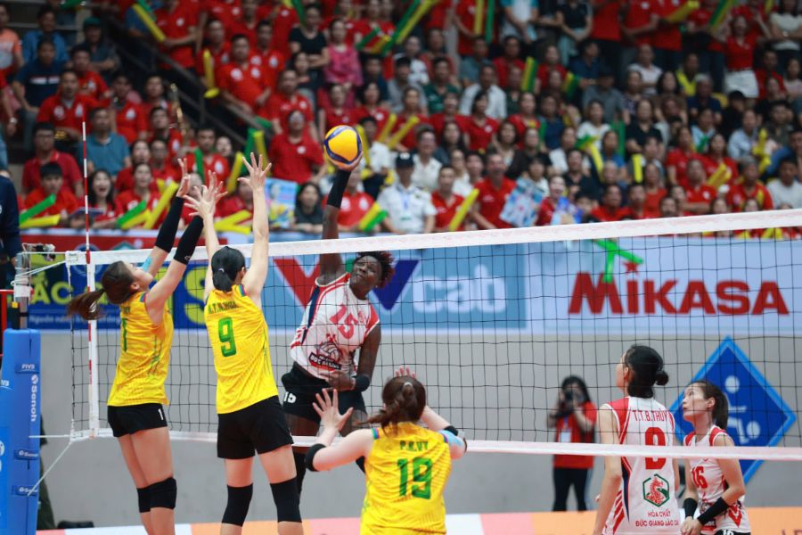 2025년 전국 배구 선수권 대회 2단계 개최 시기가 갑자기 변경되었습니다. 사진: 호앙 안