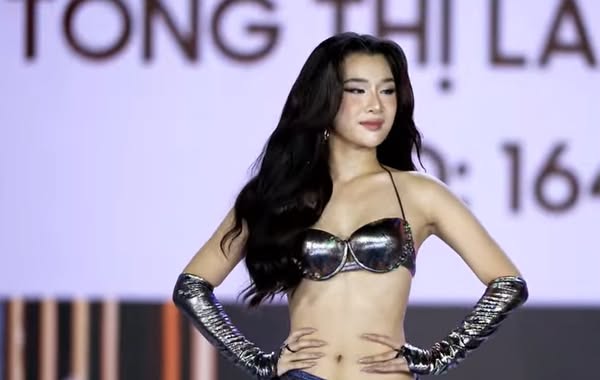 Tong Thi Lan Anh gianh giai The Grand Heat do fan binh chon. Anh: Sen Vang