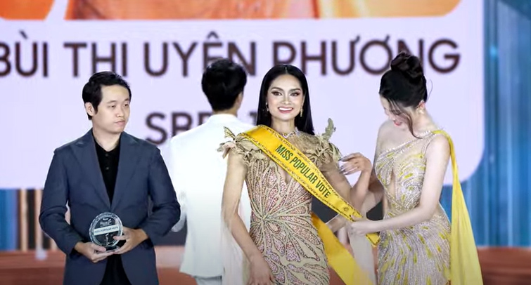 Thi sinh Bui Thi Uyen Phuong. Anh: Sen Vang