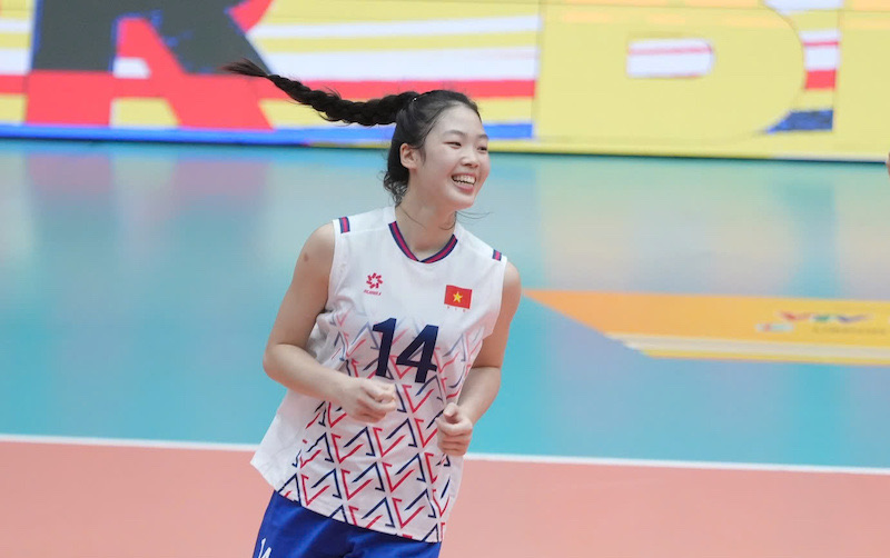 加害者のQuynh Huongは、ベトナムの優れた専門知識を持つ良い若い顔です。写真：VFV