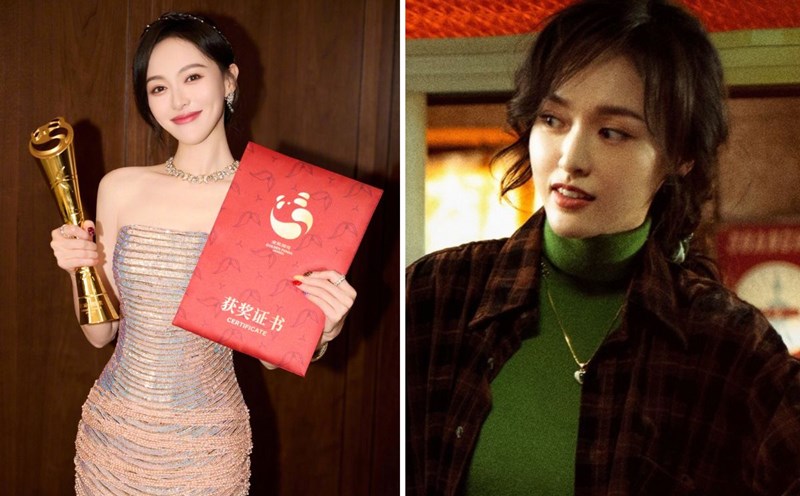 Duong Yen won the Golden Truc award for Best Actress. Photo: Producer