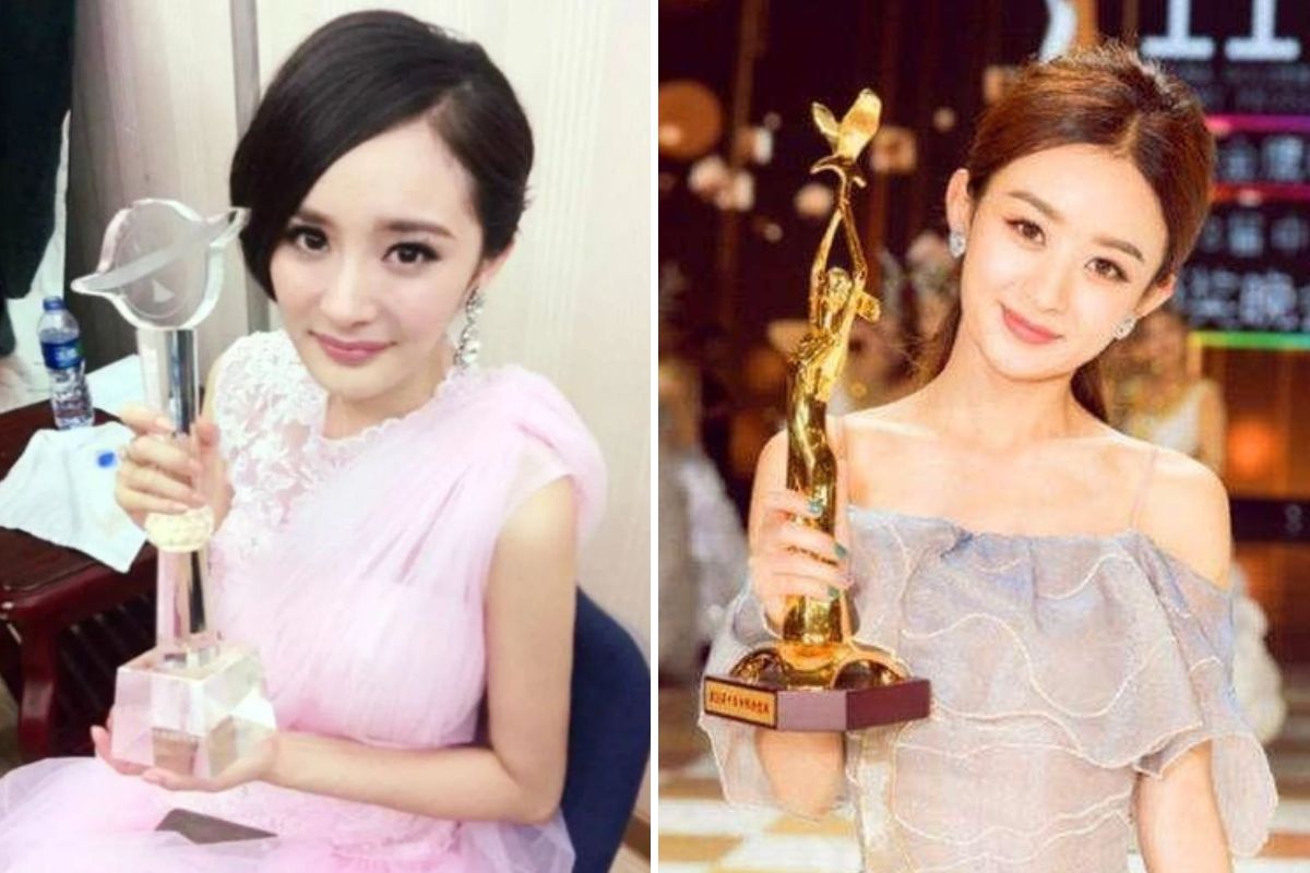 Giai Kim Ung cua Duong Mich va Trieu Le Dinh da gay tranh cai tu lau. Anh: Nha san xuat