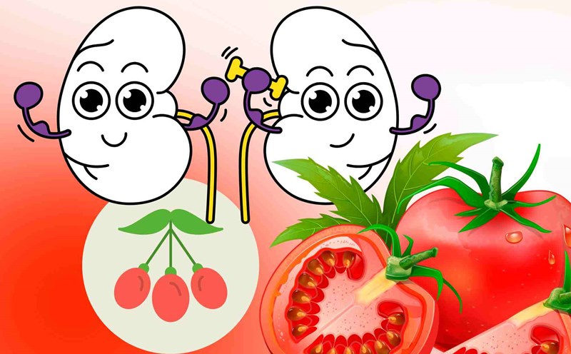 2 types of red foods have special effects on kidney health
