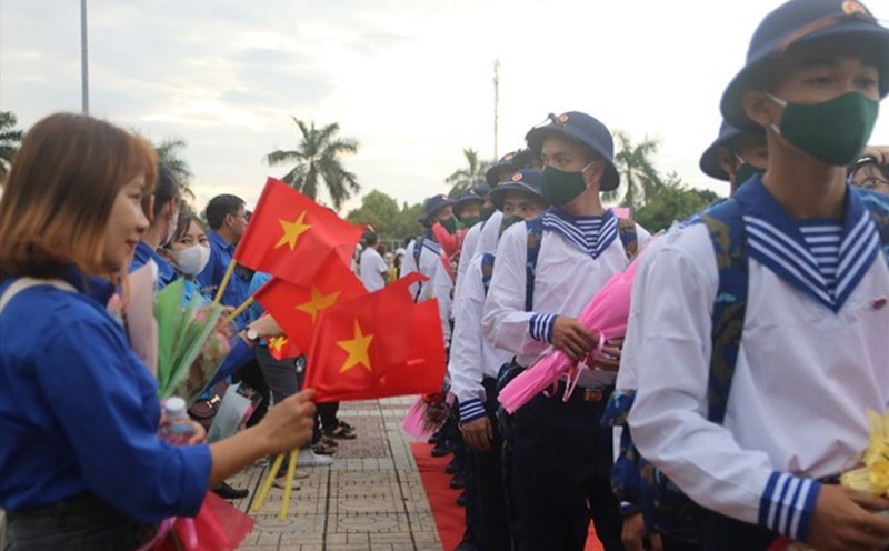 Khanh Hoa provincial authorities require strict compliance with the selection and calling of citizens to join the army. Photo: Phuong Linh