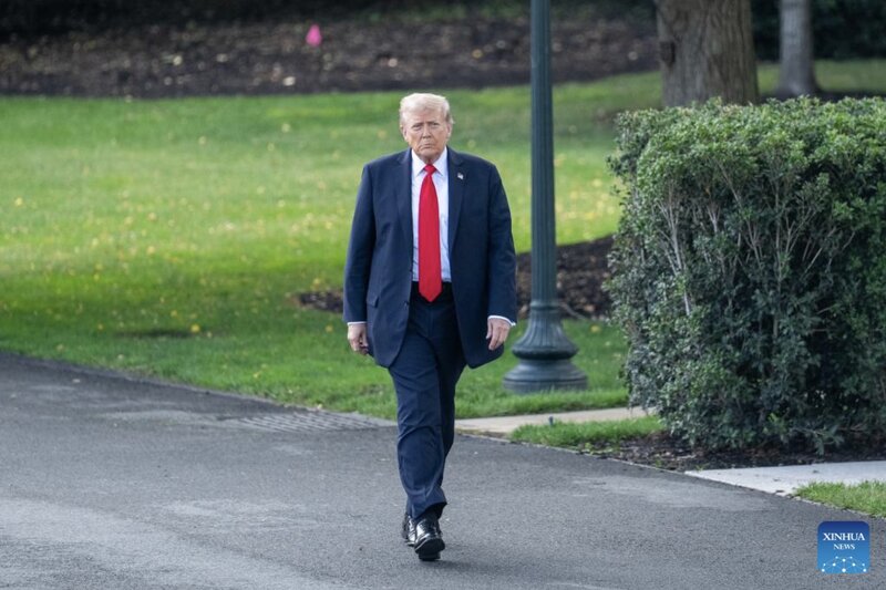 Presidente de Estados Unidos Donald Trump. Foto: Xinhua