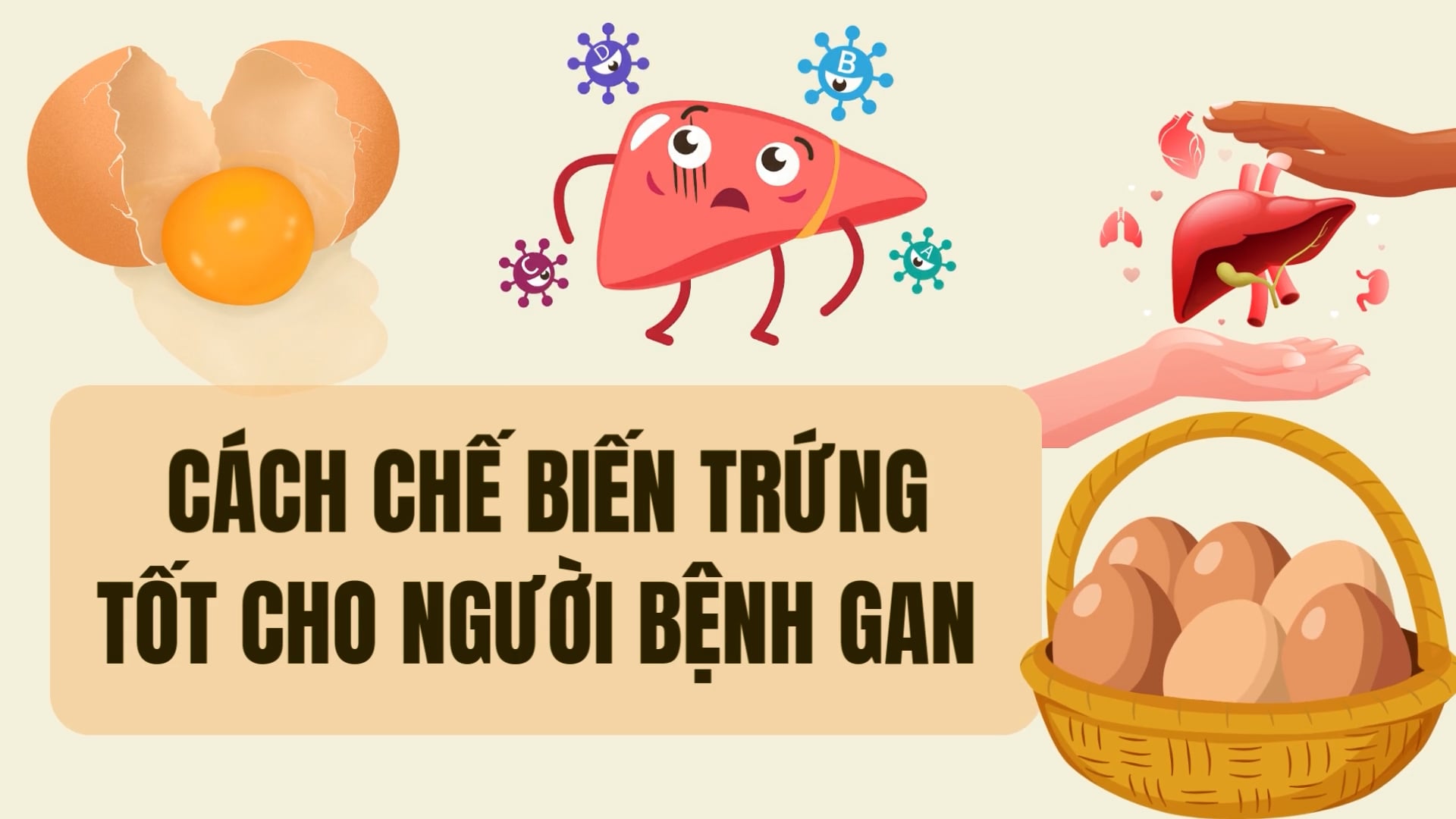 The best way to prepare eggs for people with liver disease