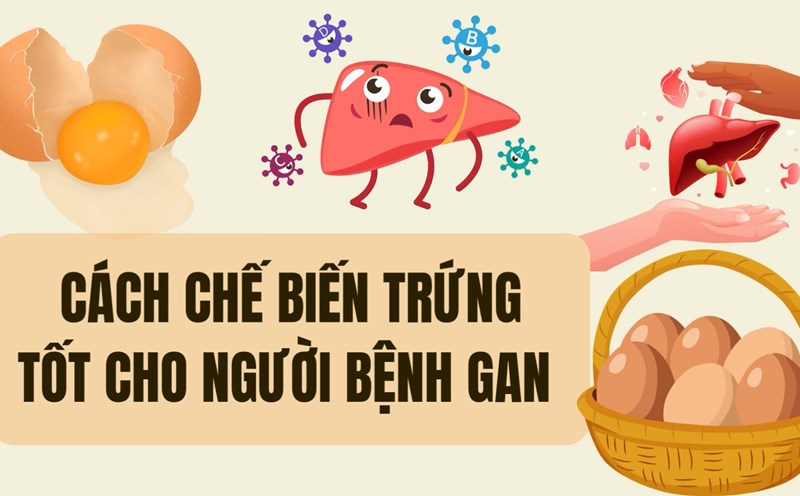 The best way to prepare eggs for people with liver disease