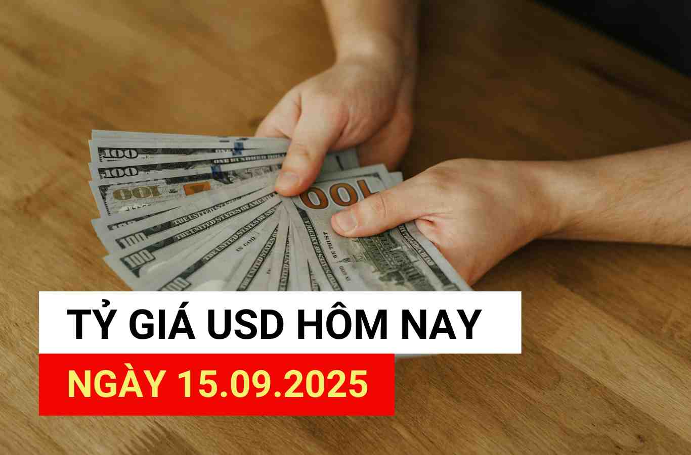 Taux de change USD aujourd'hui 15 septembre 2025.