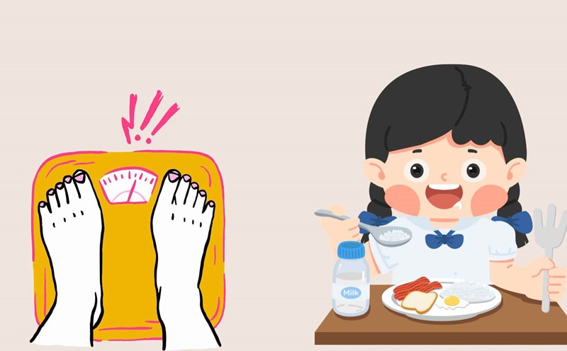 Mistakes when eating breakfast cause weight loss to fail. Graphic photo: Hoang Loc